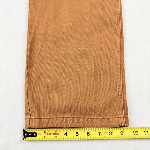 Arizona Jean Co. Men's Loose Fit/Leg  Flex Plymouth Brown Casual Pants 38x32 NWT - Picture 10 of 11